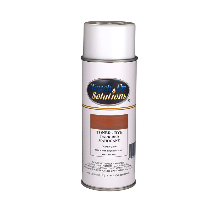 Dye Toner - Solvent Based - Aerosol - 12 oz - Color:Dark Red Mahogany
